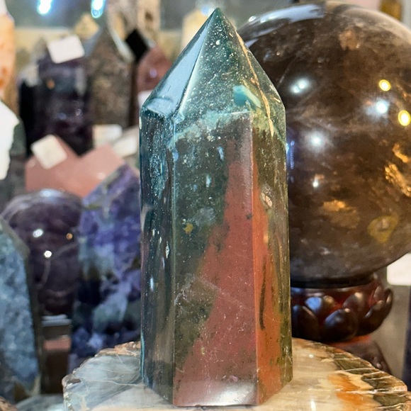 🔥SALE🔥 Ocean Jasper Crystal Tower! - Picture 1 of 6